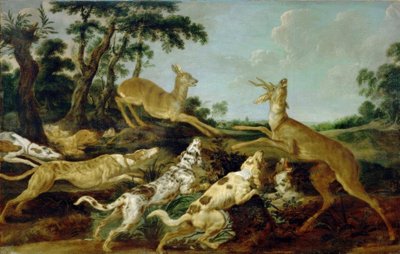 Escena de caza de Frans Snyders or Snijders